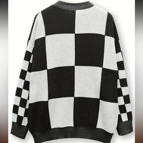 Checker sweater - Picture 4 of 4